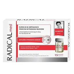 Комплекс в ампулах Farmona Radical Med проти випадіння волосся для чоловіків 15*5 мл 5902082210290
