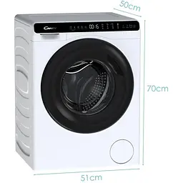Пральна машина Candy CW50-BP12307-S автоматична - мініатюра 5