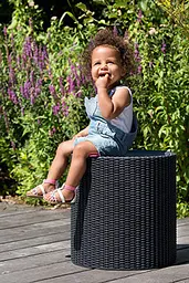Стіл-бар Keter Cool Stool пластик антрацит - мініатюра 8