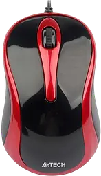 Миша A4Tech N-350-2 Red/Black