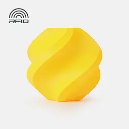 Пластик для 3D друку Bambu Lab PLA Basic Жовтий (Yellow, 10400), філамент 1.75 мм, 1 кг, з котушкою