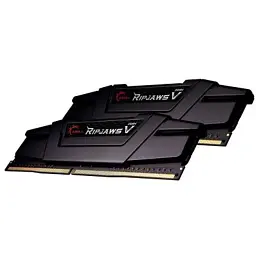 Модуль пам'яті для комп'ютера DDR4 64GB (2x32GB) 3200 MHz RipjawsV G.Skill (F4-3200C16D-64GVK) - мініатюра 2