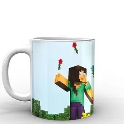 Кухоль GeekLand Minecraft Майнкрафт постер MС.02.032 330 мл білий - мініатюра 2
