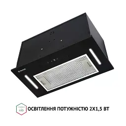 Витяжка повновбудована Perfelli BIS 5653 BL 1000 LED - мініатюра 6