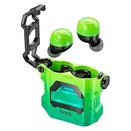 Навушники Hoco EW33 TWS Interstellar | BT5.3, 25/300mAh, 3.5h, with mic, green - мініатюра 3