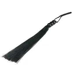 Хлист силіконовий Easytoys Black Silicone Whip, 32 см - мініатюра 4