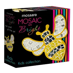 Дитячий набір для творчості кришталева мозаїка "Бджілка" Mosaaro МА7001
