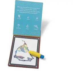 Розмальовка по крапкам Melissa & Doug Транспортні засоби водна чарівна (MD31951) - мініатюра 2