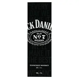 Віскі Jack Daniel's Old No.7, у металевій коробці, 40%, 0,7 л - мініатюра 2