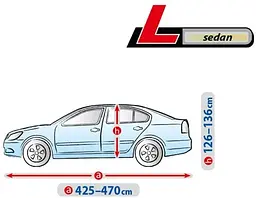 Тент автомобільний для Седана Kegel-Blazusiak L 470 x 136 Див. Basic Garage (5-3963-241-3021) - мініатюра 2
