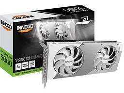 Відеокарта Inno3D GeForce RTX 5060 TWIN X2 OC WHITE (N50602-08D7X-195070W) - мініатюра 2