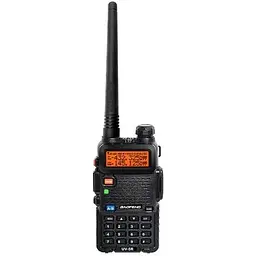 Портативна рація Baofeng UV-5R Black Six Pack комплект 6 шт (2200000758965) - мініатюра 2
