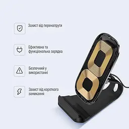 Бездротовий зарядний пристрій ColorWay Wireless Stand 10W Blue (CW-CHW30Q-BL) - мініатюра 5