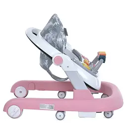 Ходунки дитячі MULTIWAY ME 1163 Pink з брязкальцем - мініатюра 4