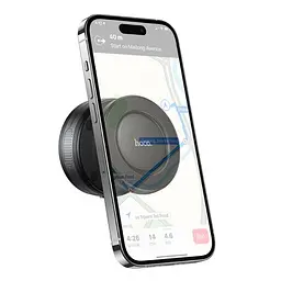 Автотримач Hoco H87 Dragon electric suction cup magnetic holderuniversal чорний сірий - мініатюра 4