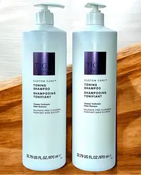 TIGI Copyright Toning тонуючий безсульфатний шампунь з екстрактом фіалки для блонд волосся 970 мл