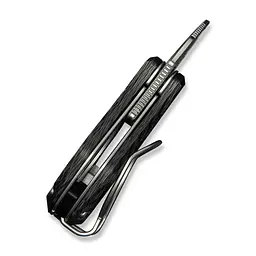 Ніж складаний кишеньковий Civivi Pyrus, (1.6 см) 14C28N / Carbon Fiber темно-сірий - мініатюра 8