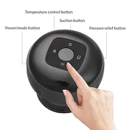 Вакуумний масажер антицелюлітний банковий лімфодренажний масажер Vacuum Massager NG-122 - мініатюра 7