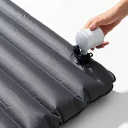 Портативний насос Baseus PocketGo Portable Air Pump 1600 mAh with LED lamp (C11157700221-00) Stellar White - мініатюра 5