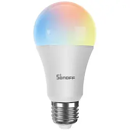 Розумна світлодіодна лампа Sonoff Wi-Fi E27 (9W RGBCW)