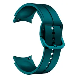 Ремінець для Samsung Galaxy Watch 6 - синьо-зелений ширина кріплення 20мм силікон розмір L Watchbands Five Classic (W20-3WB622530616) - мініатюра 2