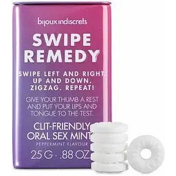 М'ятні цукерки Bijoux Indiscrets Swipe Remedy - cliTherapy oral Sex mints - мініатюра 2