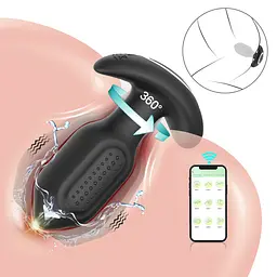 Анальна пробка з вібро Bliss APP - Vibrating Anal Plug Boss Series 26-00193APP 103417 - мініатюра 5