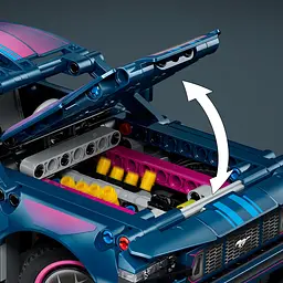 Конструктор LEGO Technic Тюнінг-гараж з автомобілем Ford Mustang GT 973 ел. (42236) - мініатюра 11