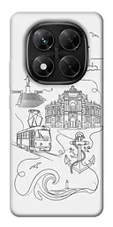 TPU чехол Demsky Odesa spirit для Xiaomi Redmi Note 14 Pro 5G