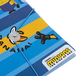 Папка Yes Minions, A4, на резинці, з роздільниками (492100) - мініатюра 2