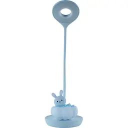 Настольная лампа Kite Cloudy Bunny LED с аккумулятором голубая (K24-493-1-3)