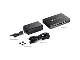 Комутатор TP-LINK Omada ES206GP - мініатюра 5