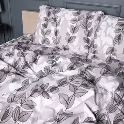 Підковдра MirSon Бязь 17-0695 Silver Foliage 143х210 см (2200010452549) - мініатюра 2