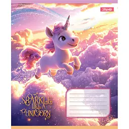 Набір зошитів 1 Вересня Unicorn A5 в лінію 12 аркушів 25 шт. (768128) - мініатюра 6
