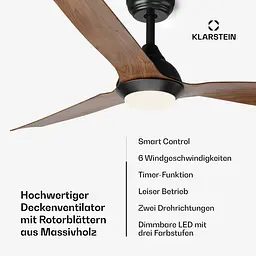 Стельовий вентилятор Klarstein Fiji Flow Smart (10046092) - мініатюра 9