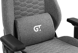 ГГеймерське крісло GT Racer X-8702 Fabric Gray (X-8702 Fabric Gray) - мініатюра 4