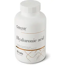 Натуральна добавка OstroVit Hyaluronic Acid 90 таблеток - мініатюра 2