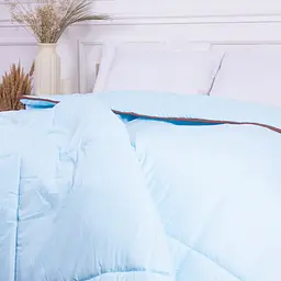 Ковдра дитяча MirSon Valentino Premium EcoSilk №010 антиалергенна демісезонна 110х140 см блакитна (14212346) - мініатюра 5