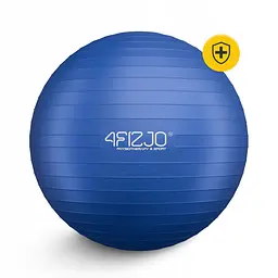 М'яч для фітнесу (фітбол) 4FIZJO 85 см Anti-Burst Blue (P-5907739316400) - мініатюра 9