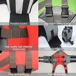 Рятувальний жилет для собак Derby Reflective Dog Life Jacket, S - мініатюра 4
