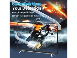 Кабель Vention HDMI M - M 1 м Gray (AABIF) - мініатюра 4