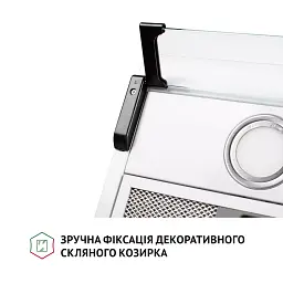 Витяжка плоска Perfelli PL 6042 W LED - мініатюра 7