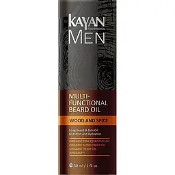 Олія для бороди мультифункціональна Kayan Professional Men Multifunctional Beard Oil 30 мл - мініатюра 2