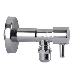 Кран напівобертовий кутовий з цангою Solomon 1/2″х 3/8″ Lazer 7076 000002250 - мініатюра 3