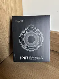 Водонепроникна Bluetooth колонка Hupoaf S5 IPX7 для душу пляжу кемпінгу подорожей з підсвіткою та дисплеєм часу (SKU-033) - мініатюра 10