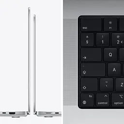 Ноутбук Apple MacBook Pro 14.2" M1 Pro (8C CPU/14C GPU) 16 ГБ/512 ГБ (Grade B) Сріблястий - мініатюра 4
