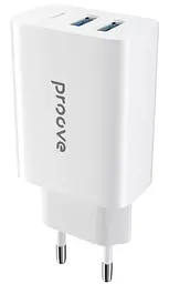 Зарядний пристрій Proove Rapid 30W (2 USB + Type-C) white (WCRP30210002) - мініатюра 1