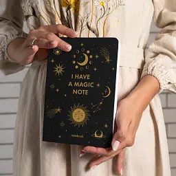 Блокнот у клітинку «I HAVE A MAGIC NOTE» чорний - мініатюра 4