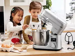 Кухонний комбайн 3в1 Silver Crest SKMW 900 A1 міксер тістоміс блендер silver - мініатюра 6