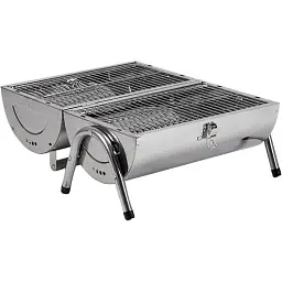 Гриль вугільний Bo-Camp Barrel Silver (8108381) - мініатюра 2